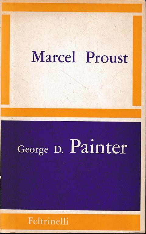 Marcel Proust - George D. Painter - copertina