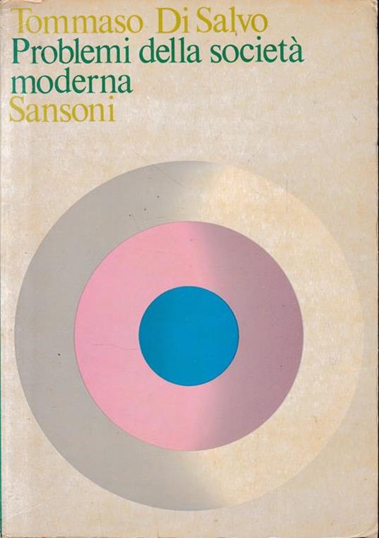 Problemi della società moderna - Tommaso Di Salvo - copertina
