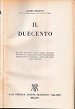 Storia letteraria d'Italia: Il Duecento
