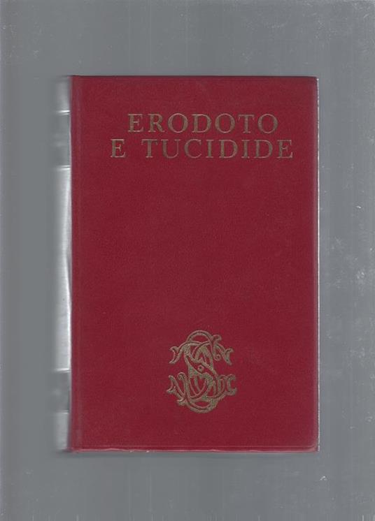 Erodoto e Tucidite - copertina