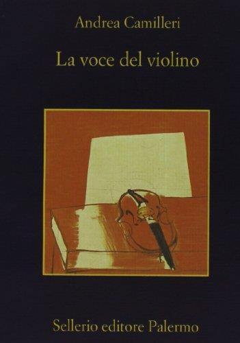 La voce del violino - Andrea Camilleri - copertina