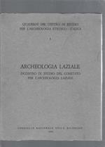 Archeologia laziale 1