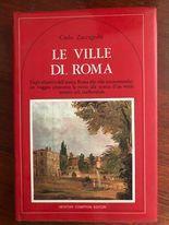 Le ville di Roma - Carlo Zaccagnini - copertina