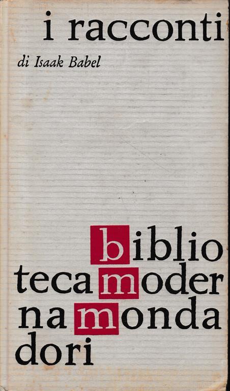 I racconti - Isaak Babel' - copertina