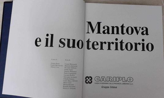 Mantova e il suo territorio - copertina