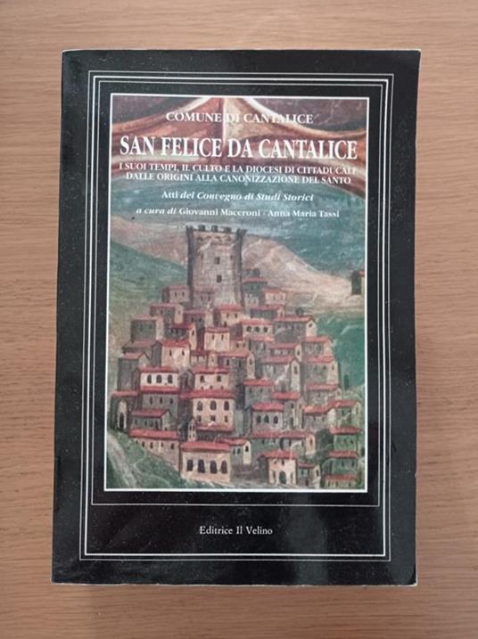San Felice da Cantalice - Giovanni Maconi - copertina