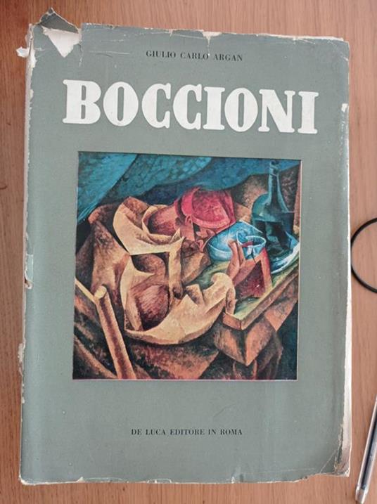 Boccioni - Giulio Carlo Argan - copertina