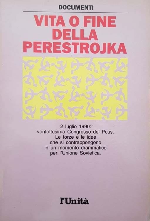 Vita o fine della perestrojka - copertina