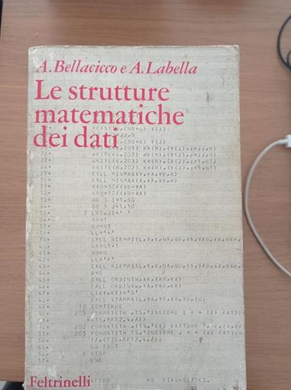 Le strutture matematiche dei dati - copertina