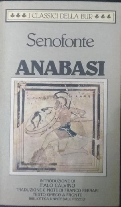 Anabasi - Senofonte - copertina