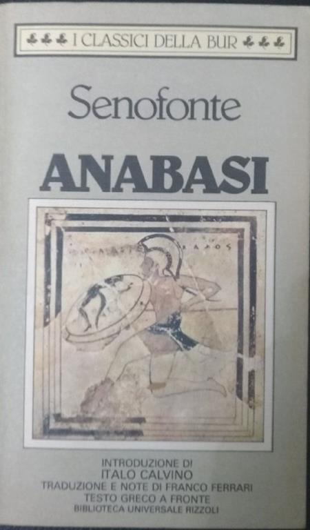 Anabasi - Senofonte - copertina