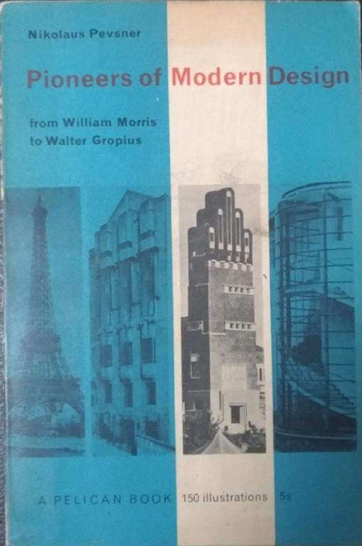 Pioneers of Modern Design - Nikolaus Pevsner - copertina