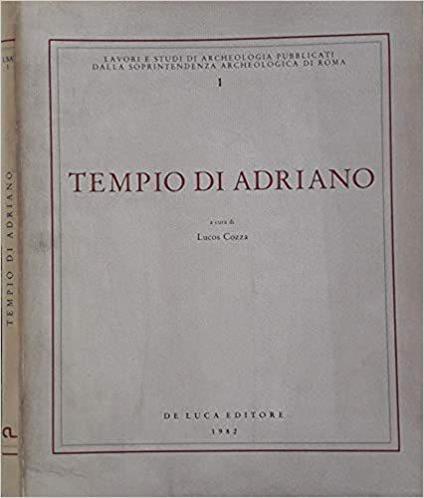 Tempio di Adriano - Lucas Cozza - copertina
