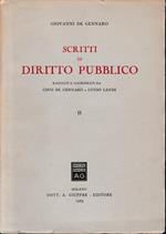 Scritti di Diritto Pubblico (vol. 2°)