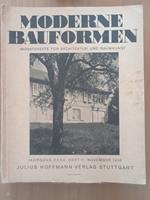 Moderne Bauformen Monatshefte Fur Architektur Und Raumkunst