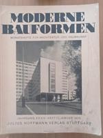 Moderne Bauformen Monatshefte Fur Architektur Und Raumkunst