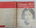 Simone Weil a New York et a Londres 1942-1943