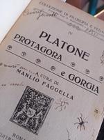 Platone Protagora e Gorgia