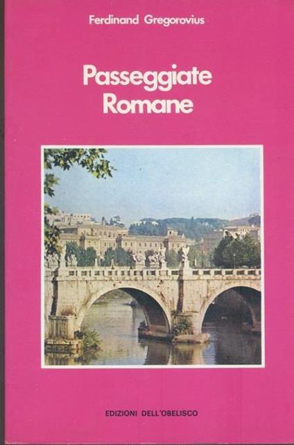 Passeggiate romane - Ferdinand Gregorovius - copertina
