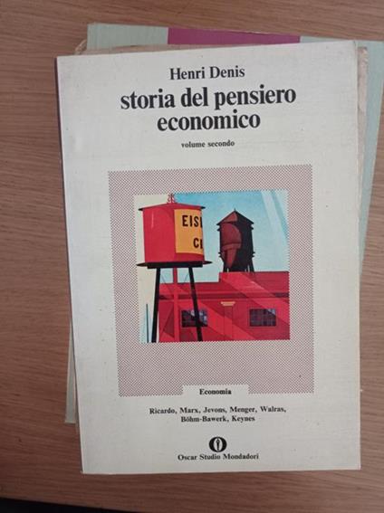 Storia del pensiero economico - Henri Denis - copertina