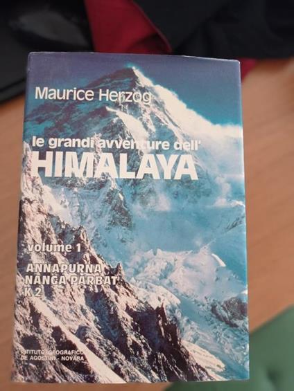 Le grandi avventure dell' HIMALAYA - Maurice Herzog - copertina
