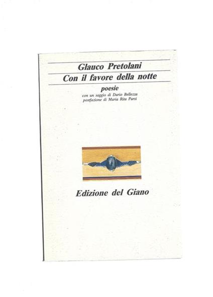 Con il favore della notte - copertina