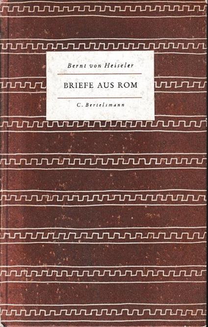 Briefe aus Rom - copertina
