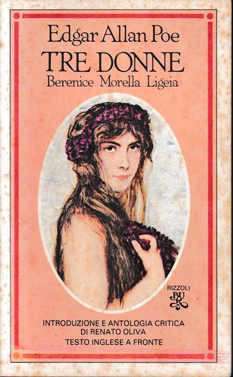 Tre donne. Berenice Morella Ligeia. Testo inglese a fronte - Edgar Allan Poe - copertina