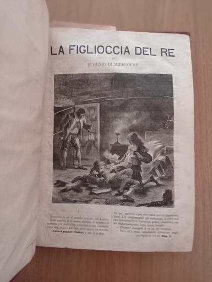 La Figlioccia del re - copertina