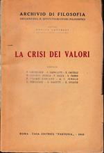 La crisi dei valori