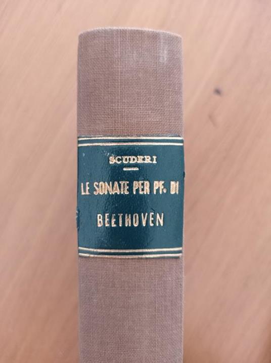 Beethoven Le Sonate Per Pianoforte - Gaspare Scuderi - copertina