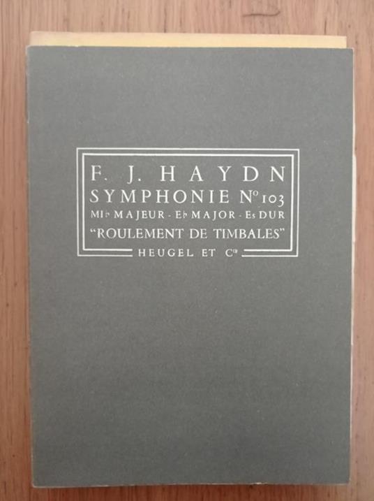 Symphonie N. 103 "Roulement De Timbales" - copertina