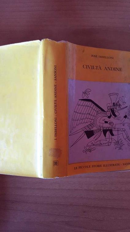 Civiltà andine - José Imbelloni - copertina