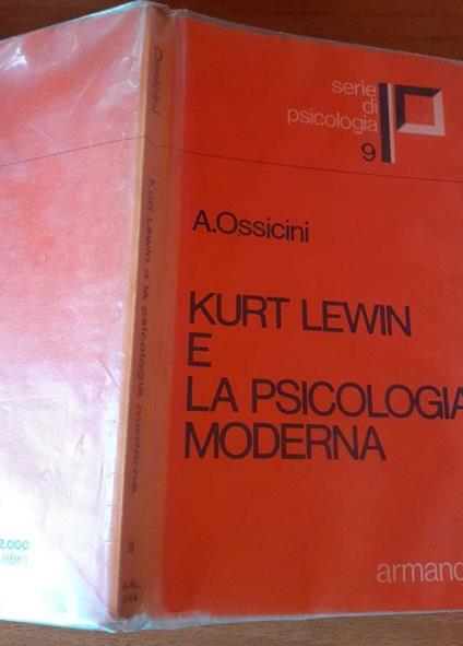 Kurt Lewin e la psicologia moderna - copertina