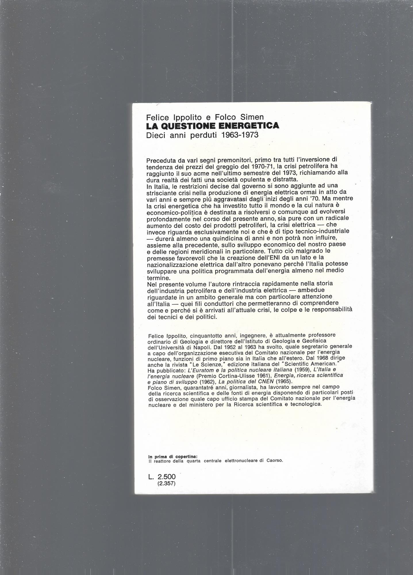 La Questione Energetica