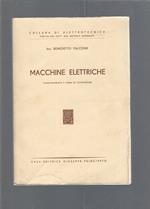 Macchine elettriche. Funzionamento e cenni di costruzione