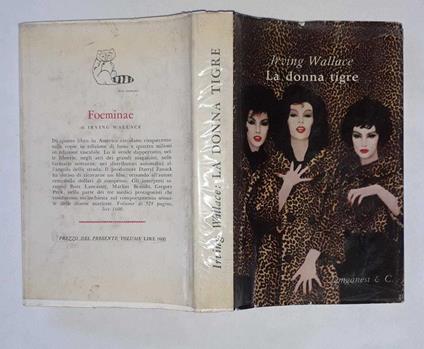 La donna tigre - Irving Wallace - copertina