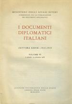I documenti diplomatici italiani. Volume VI