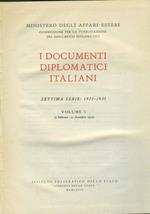 I documenti diplomatici italiani. Volume V