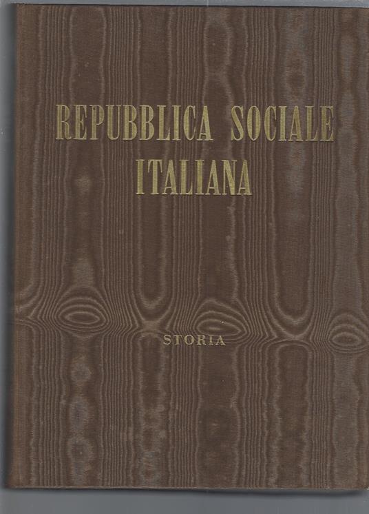 Repubblica Sociale Italiana - copertina