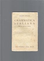 GRAMMATICA ITALIANA