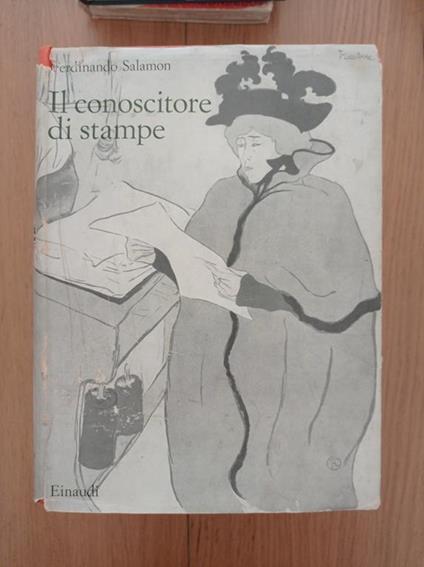 Il conoscitore di stampe - Ferdinando Salamon - copertina
