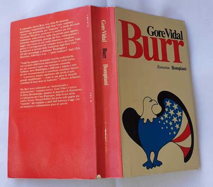 Burr - Gore Vidal - copertina