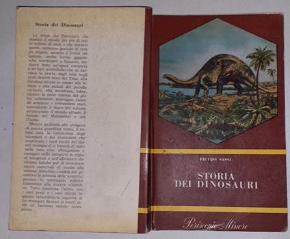 Storia dei dinosauri - Pietro Sassi - copertina