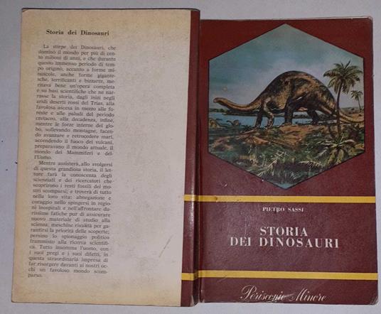 Storia dei dinosauri - Pietro Sassi - copertina