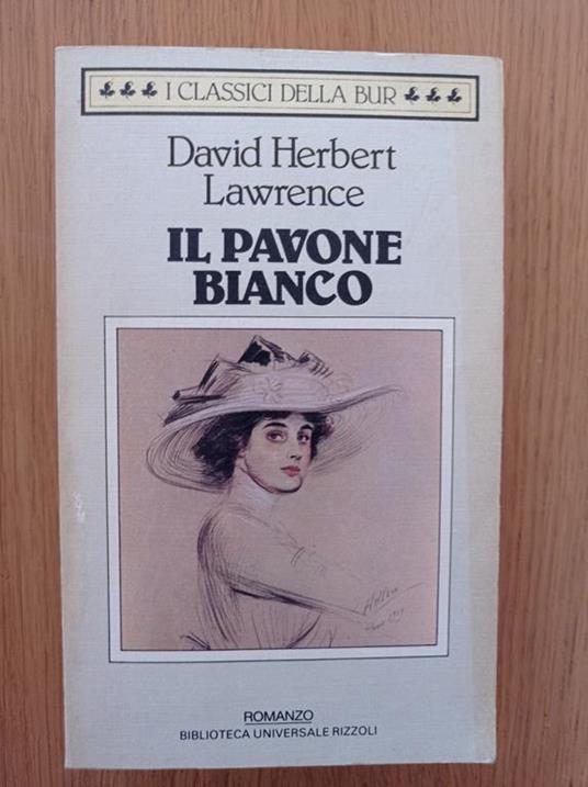 Il pavone bianco - David Herbert Lawrence - copertina