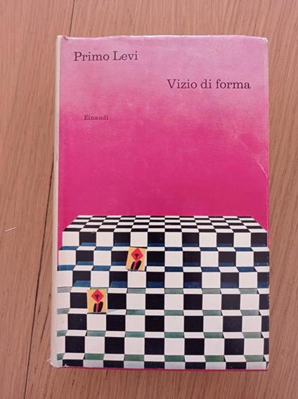 Vizio di forma - Primo Levi - copertina