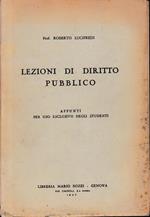 Lezioni di diritto pubblico