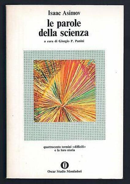 Le parole della scienza - Isaac Asimov - copertina