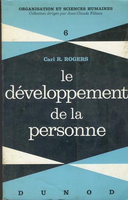 Le développement de la personne - Carl R. Rogers - copertina